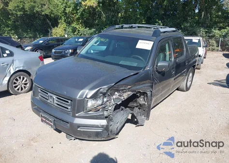 2007 Honda Ridgeline Rtl W/Leather z USA, uszkodzony, nr VIN 2HJYK16577H551176